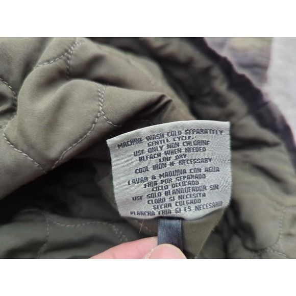 Levi's Jacket Mens XL Camo Full Zip Hooded Parka Military Style Lined - Picture 7 of 11